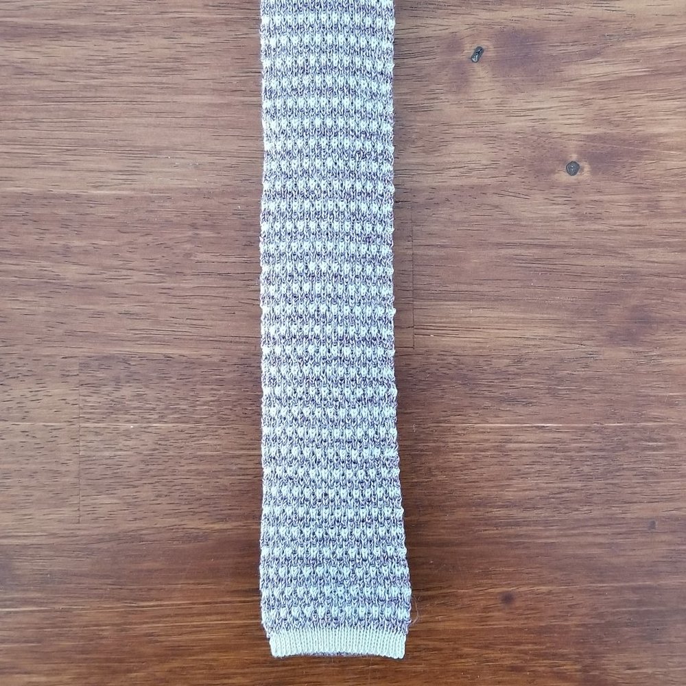 Burberry Purple Knit Tie - Picture 1 of 5